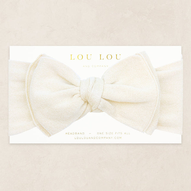 Lou Lou & Company Knit Headband - Ivory