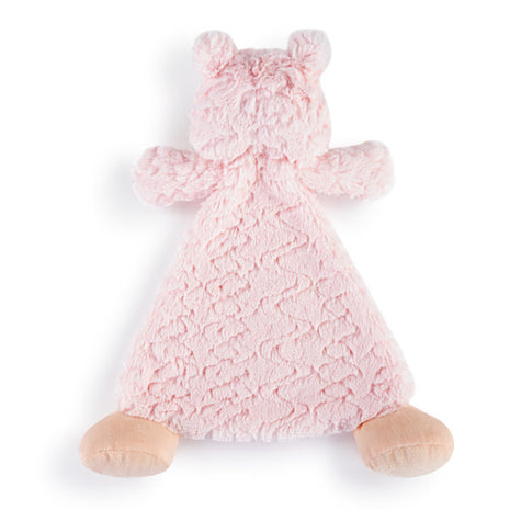 Demdaco Bella Bear Rattle Blankie Back