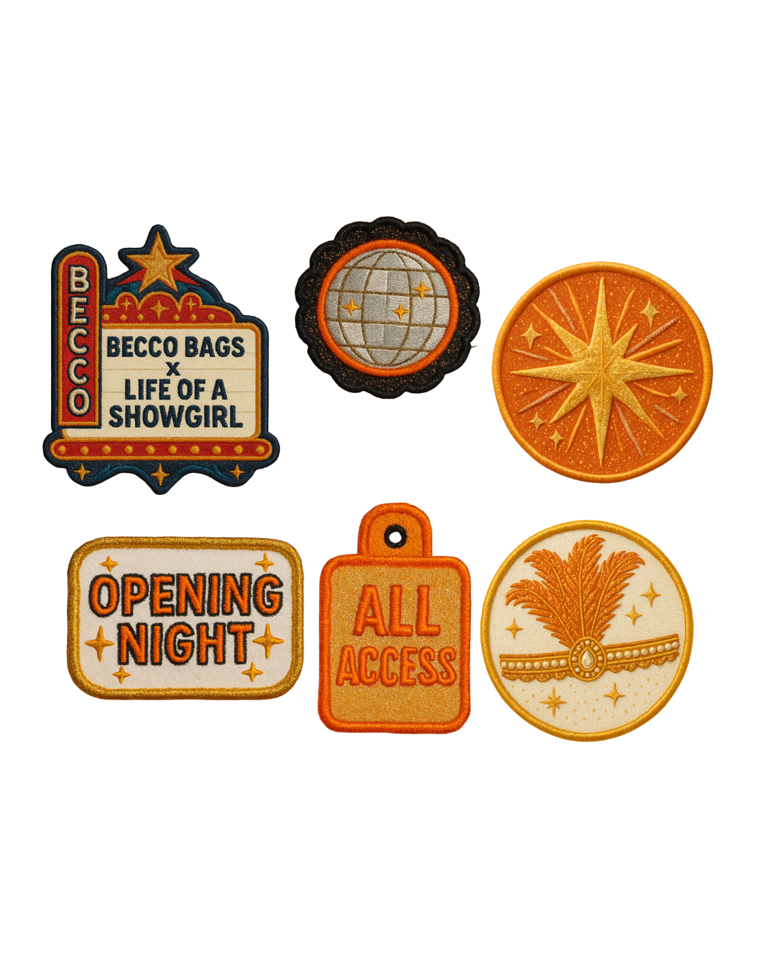 Life of a Showgirl Patches