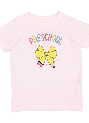 Sweet Winks Preschool Pencil Bow Short Sleeve T-Shirt - Ballet