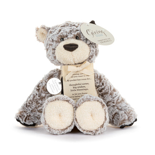 Demdaco Blessings to You Brown Giving Bear - 11in