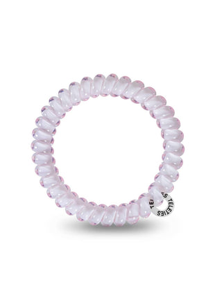 Teleties Spiral Hair Coils | Small | Rose Water Pink Hair Ties