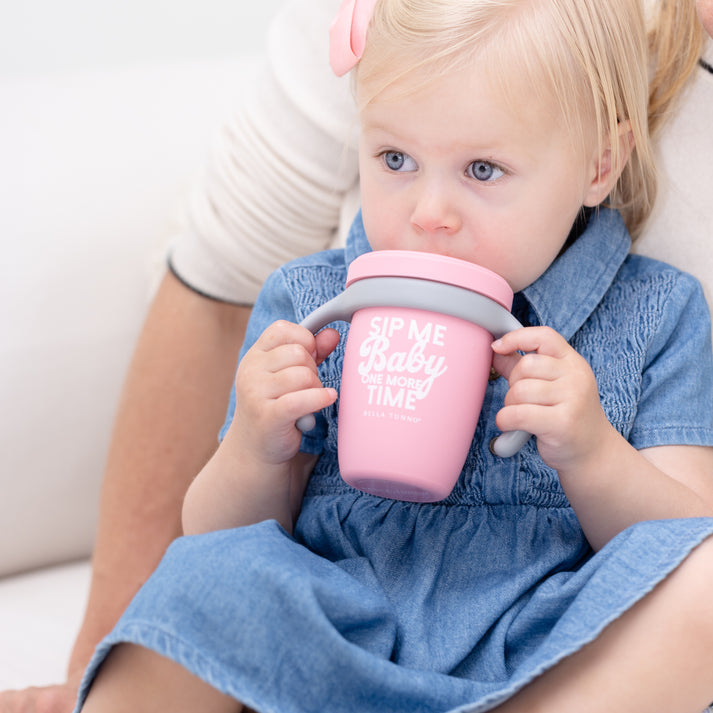 Model Using Bella Tunno Sip Me Baby Happy Sippy Cup