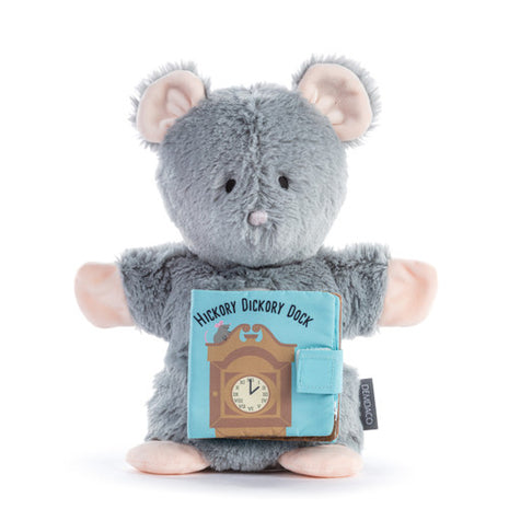 Demdaco Hickory Dickery Dock Puppet Book - 3x3in