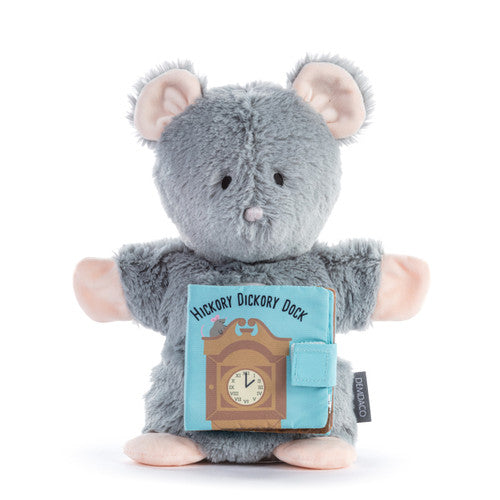 Demdaco Hickory Dickery Dock Puppet Book - 3x3in