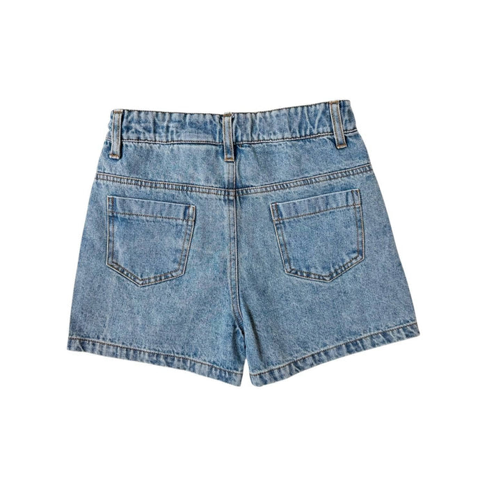 Lola And The Boys Cutie Charms Denim Short Back