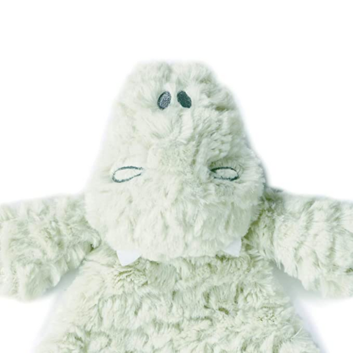 Demdaco Cozies Rattle Blanket - Arnie Alligator Details