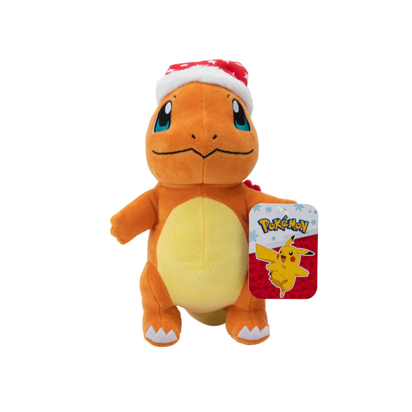 License 2 Play Toys Pokemon 8in Holiday Plush Assortment in 6pc Display - Charmander