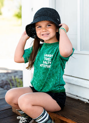 Holland Ave Sandy Toes, Salty Attitude | Baby, Toddler, Youth Summer Tee