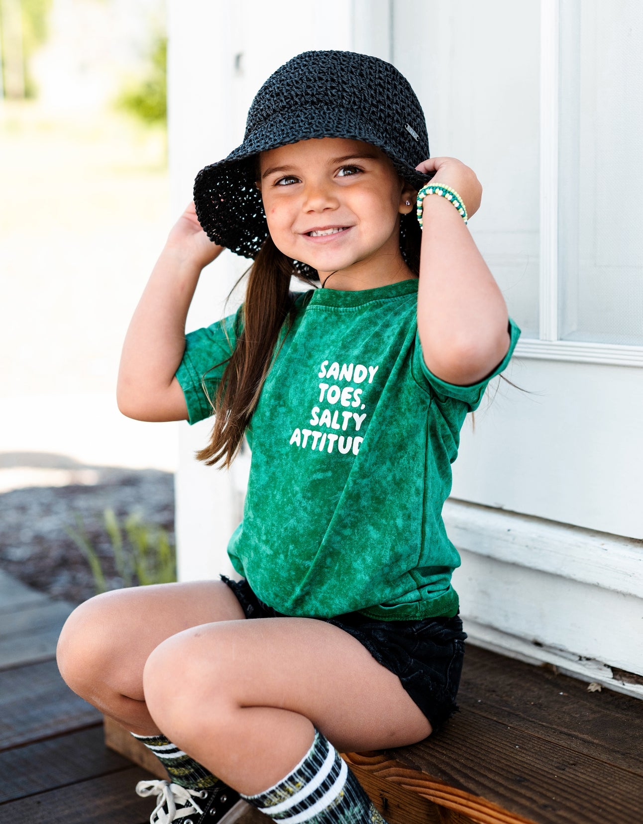 Holland Ave Sandy Toes, Salty Attitude | Baby, Toddler, Youth Summer Tee