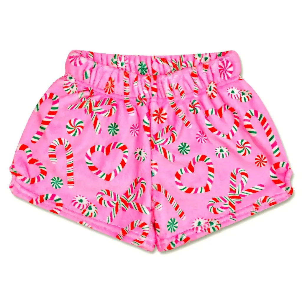 Iscream Merry Mints Plush Shorts Front