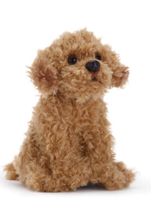 Demdaco Labradoodle Beanbag Stuffed Animal 3.5" x 5.5"