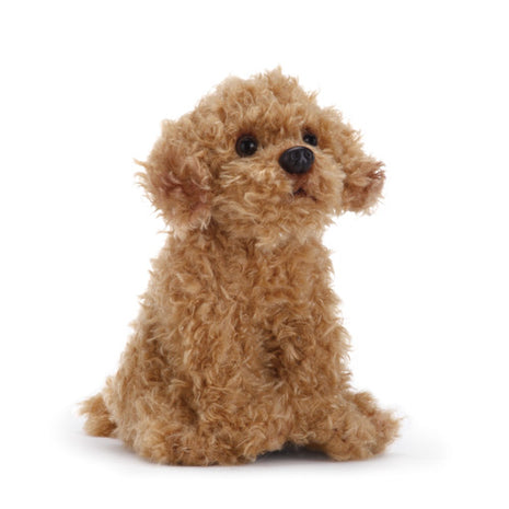 Demdaco Labradoodle Beanbag Stuffed Animal 3.5" x 5.5"