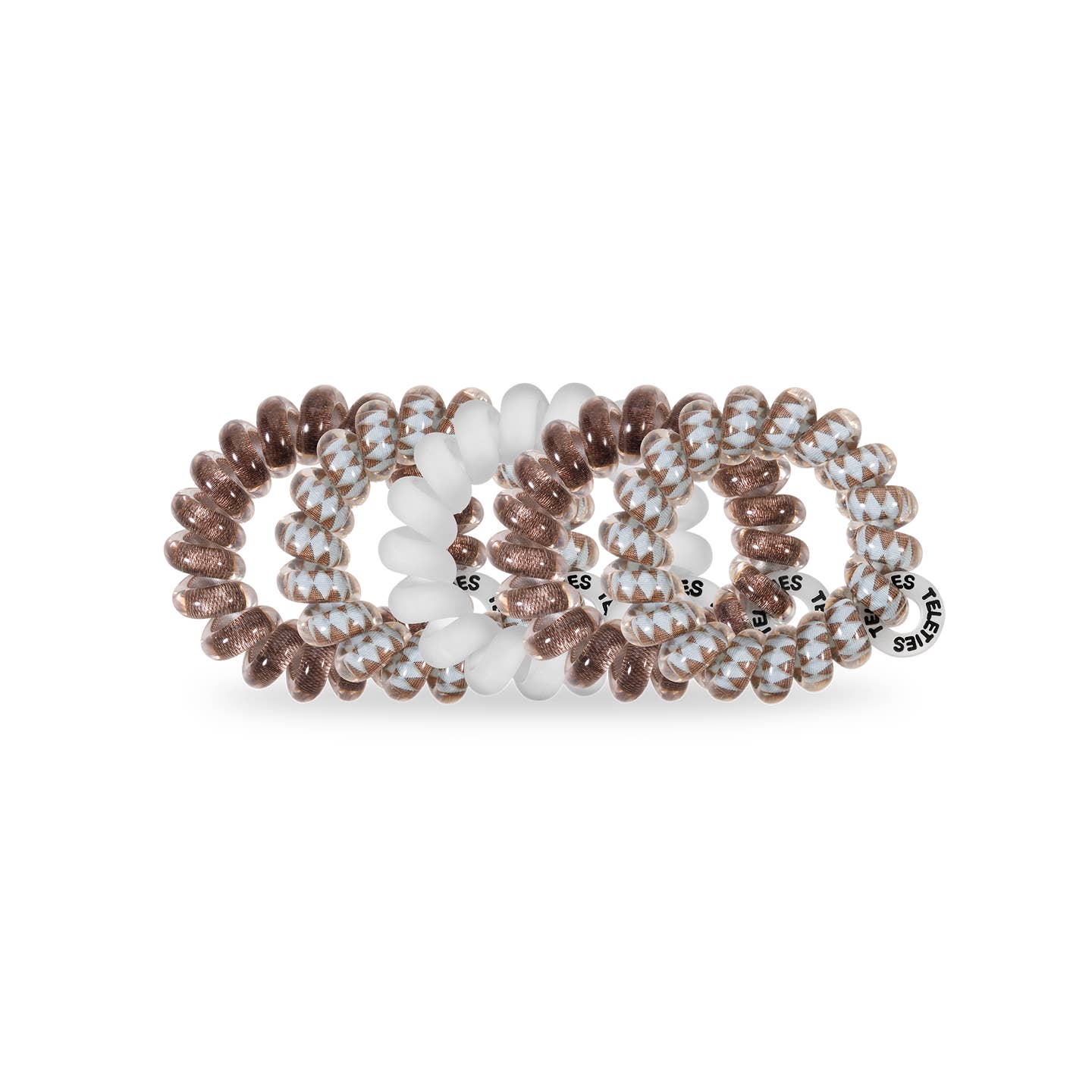 Teleties Spiral Hair Coils | Tiny | Truly Taupe Hair Ties