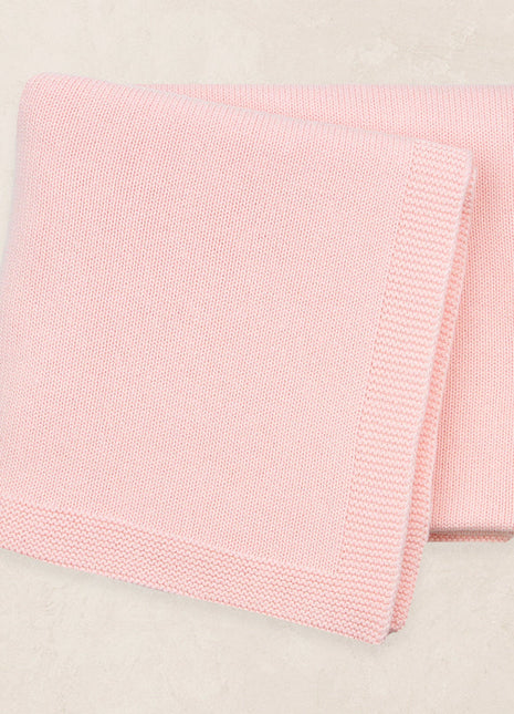 Lou Lou & Company Knit Blanket - Blush