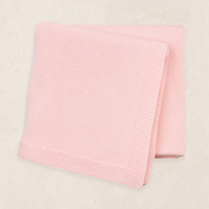 Lou Lou & Company Knit Blanket - Blush