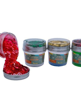 ToySmith Toysmith Deluxe Holiday Mix-in Slime, Stocking Stuffer