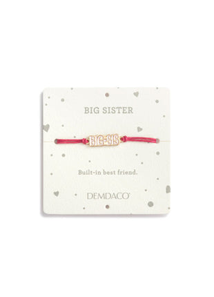 Demdaco Big Sister Pink Bear - 8in Bracelet 