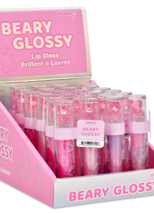 Iscream Beary Glossy Lip Gloss Pdq - 24 Pieces
