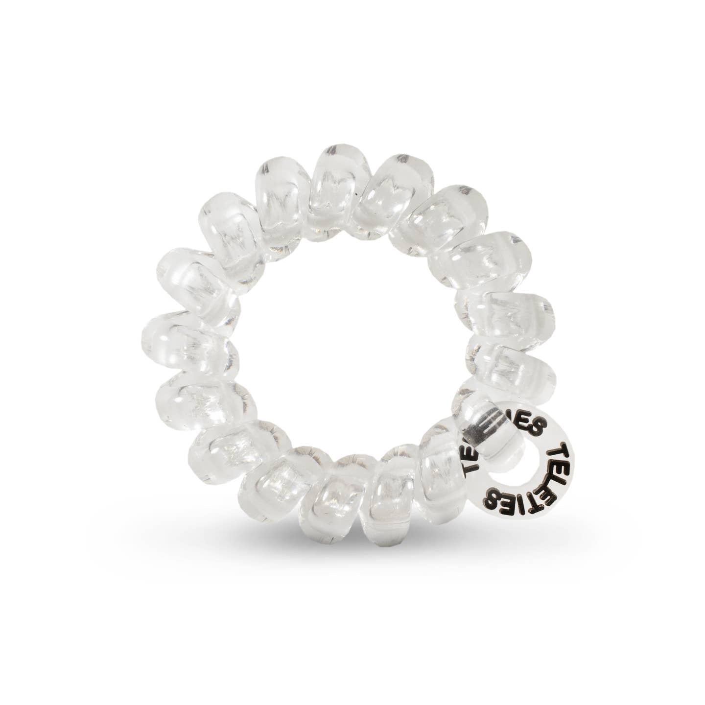 Teleties Spiral Hair Coils | Tiny | Crystal Clear Hair Ties