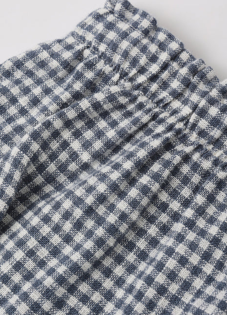 Rylee & Cru Zenni Set || Marine Gingham Details