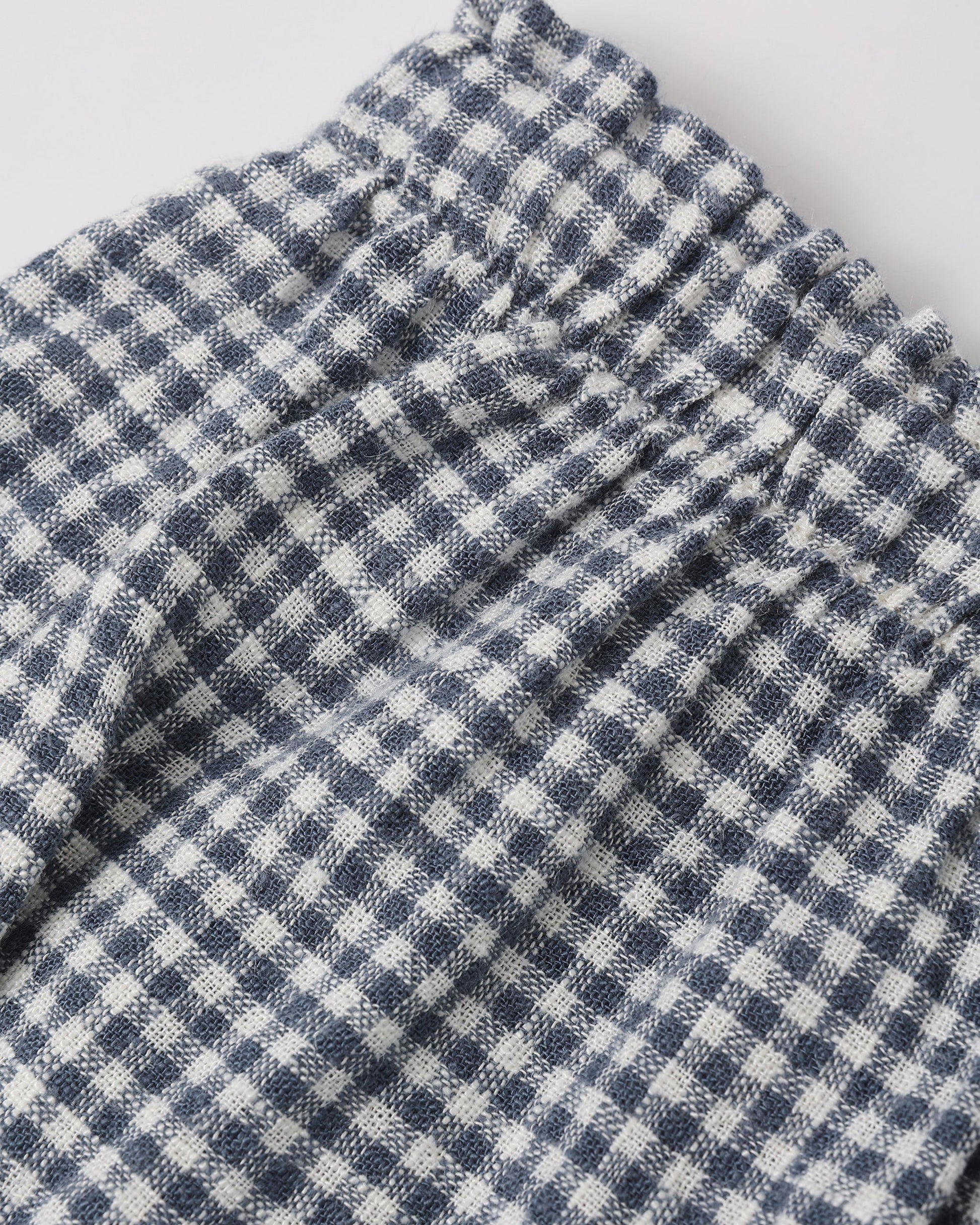 Rylee & Cru Zenni Set || Marine Gingham Details