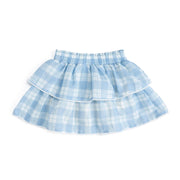 Sweet Wink Blue Plaid Skort - Back To School - Kids Boutique Clothing