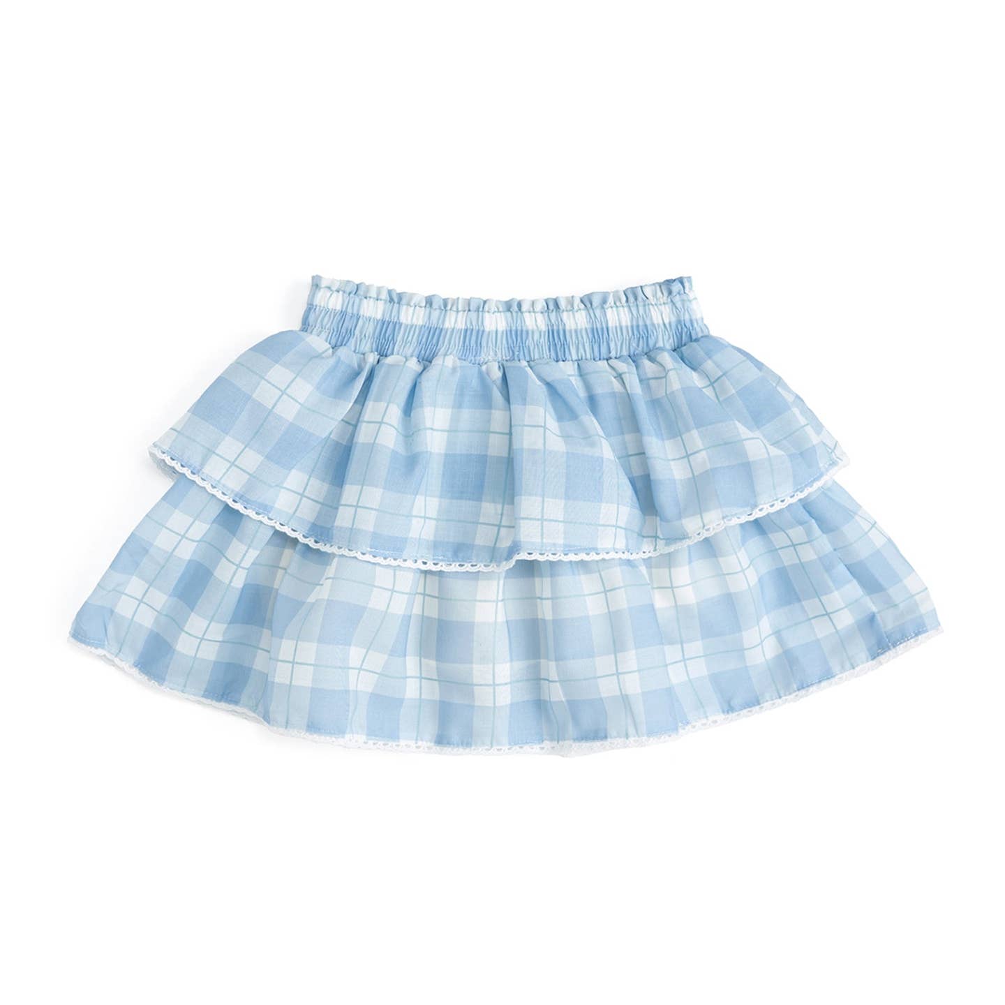 Sweet Wink Blue Plaid Skort - Back To School - Kids Boutique Clothing