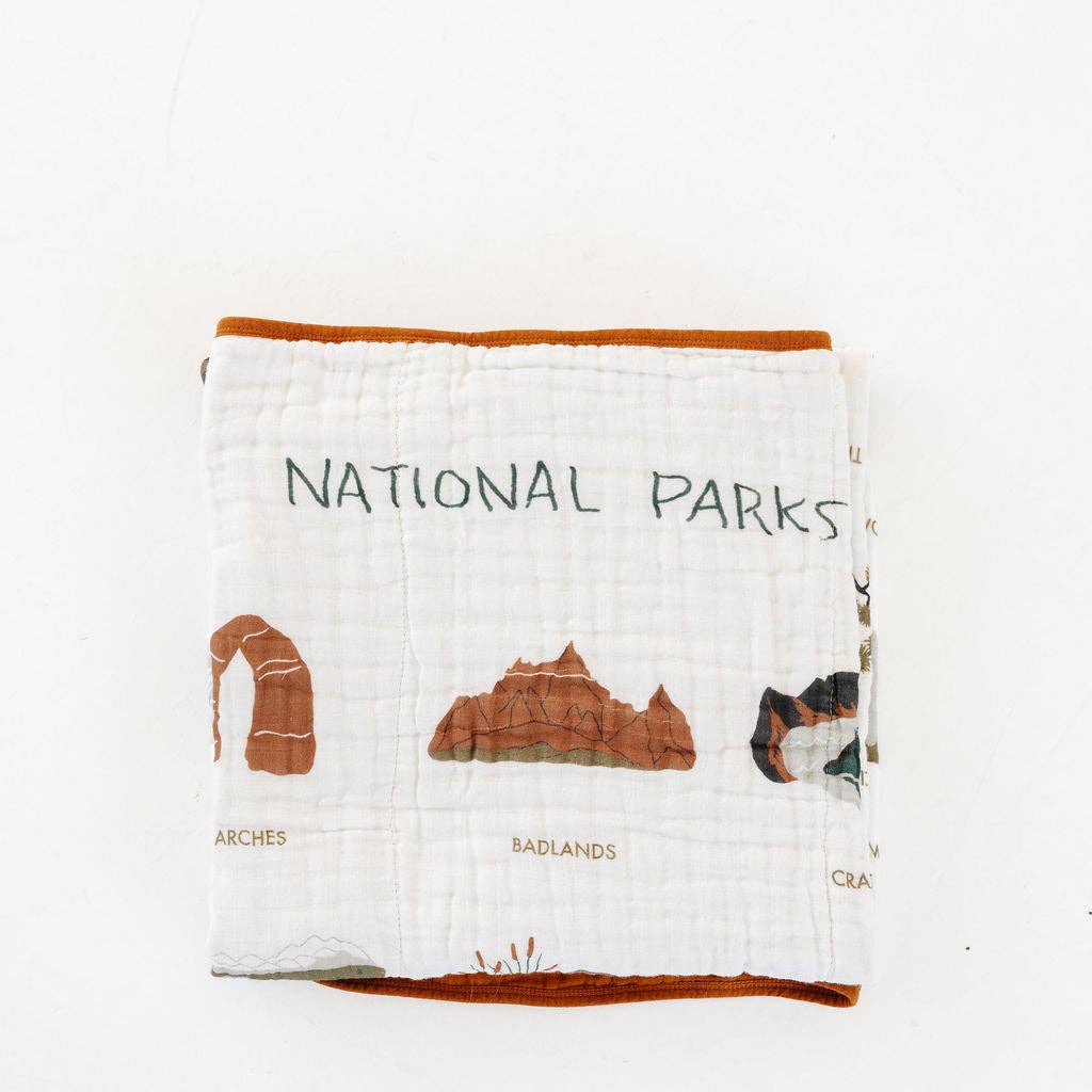 Clementine Kids National Parks Little Throw