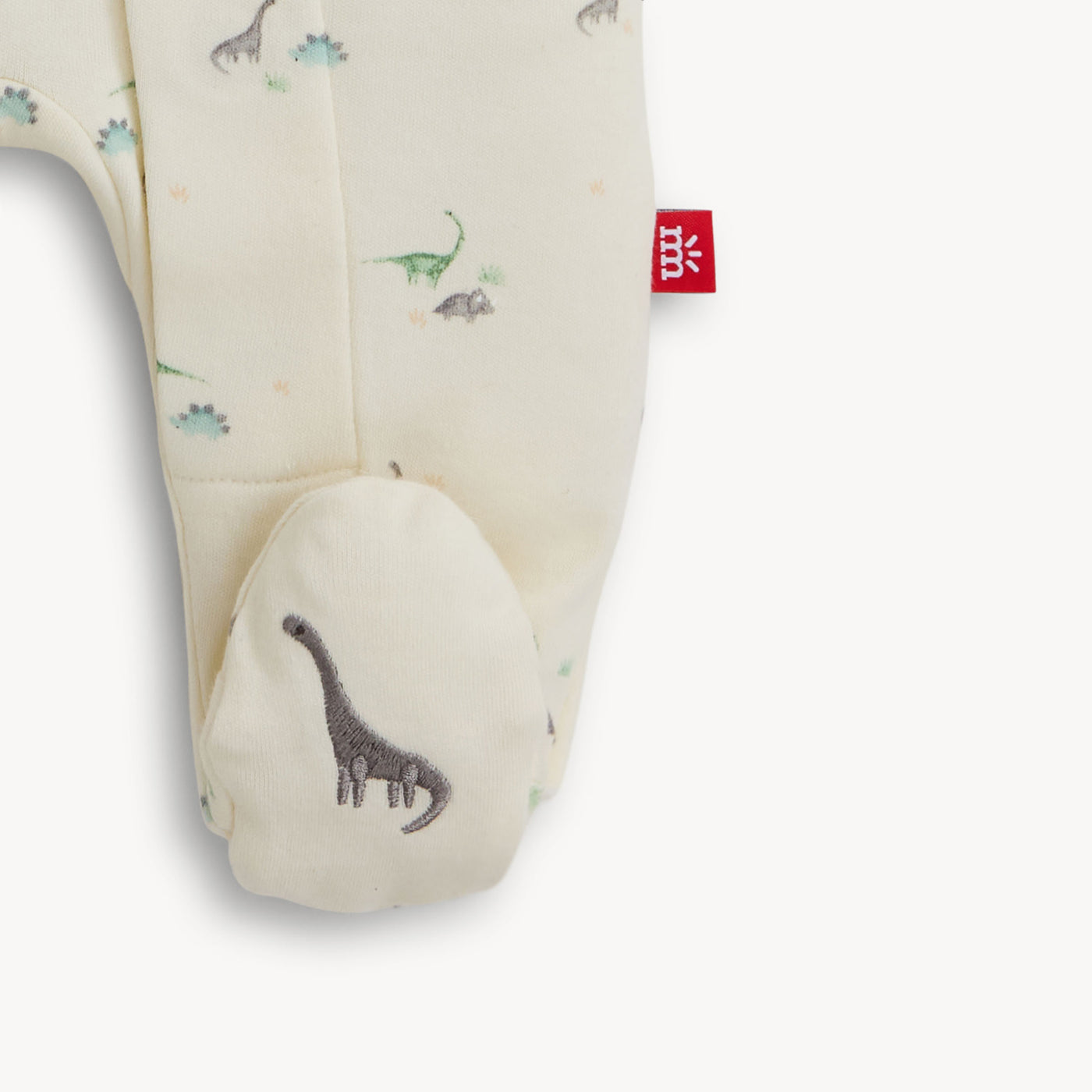 Tiny Diny Organic Cotton Magnetic Footie