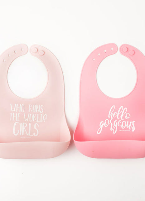 Bella Tunno Run the World + Hello Gorgeous Wonder Bib Set