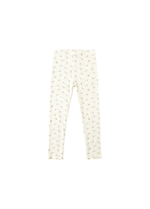 Rylee + Cru Legging || Natural Ditsy