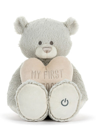 Demdaco My First Teddy Neutral Mechanical Plush - 16in