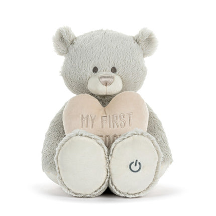 Demdaco My First Teddy Neutral Mechanical Plush - 16in