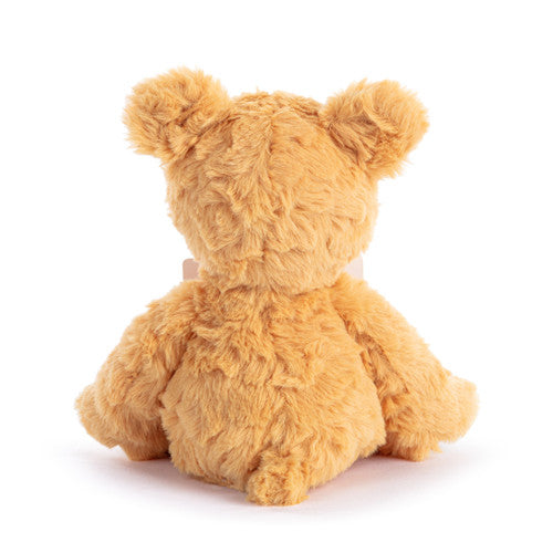 Demdaco Happy Birthday Orange Bear - 8in Back