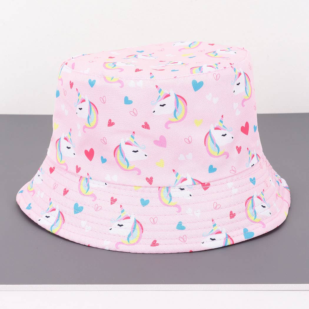 3AM by H&D Accessories Rainbow Unicorn Bucket Hat