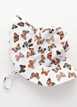 Huggalugs Butterflies Baby & Toddler Sunhat Upf 50+