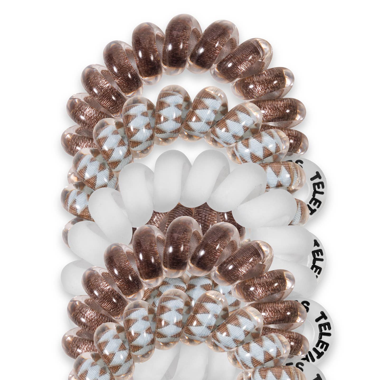 Teleties Spiral Hair Coils | Tiny | Truly Taupe Hair Ties