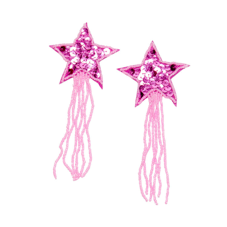 Becco Bags Sequin Star Streamers Patch Set