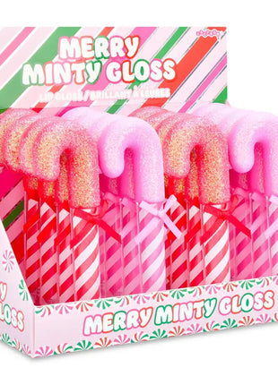Iscream Merry Minty Lip Gloss PDQ - 16 pieces