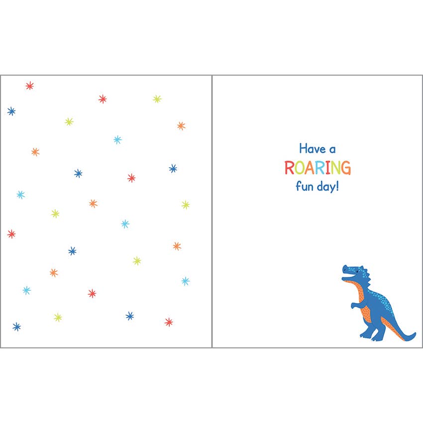 Gina B Designs Birthday Greeting Card - Birthday Dino-Kids