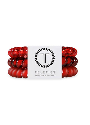 Teleties Spiral Hair Coils | Small | Red Carpet Ready Hair Ties
