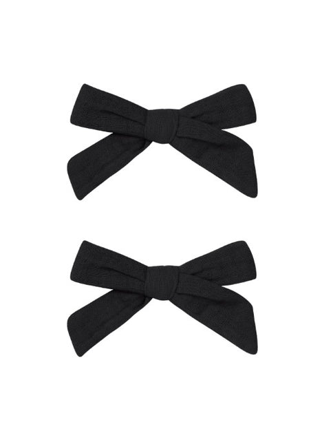 Rylee & Cru Bows, Set Of 4 || Black