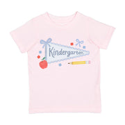 Sweet Wink Kindergarten Pennant Short Sleeve T-Shirt - Back To School