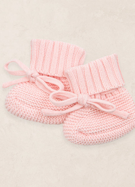 Lou Lou & Company Knit Booties - Blush