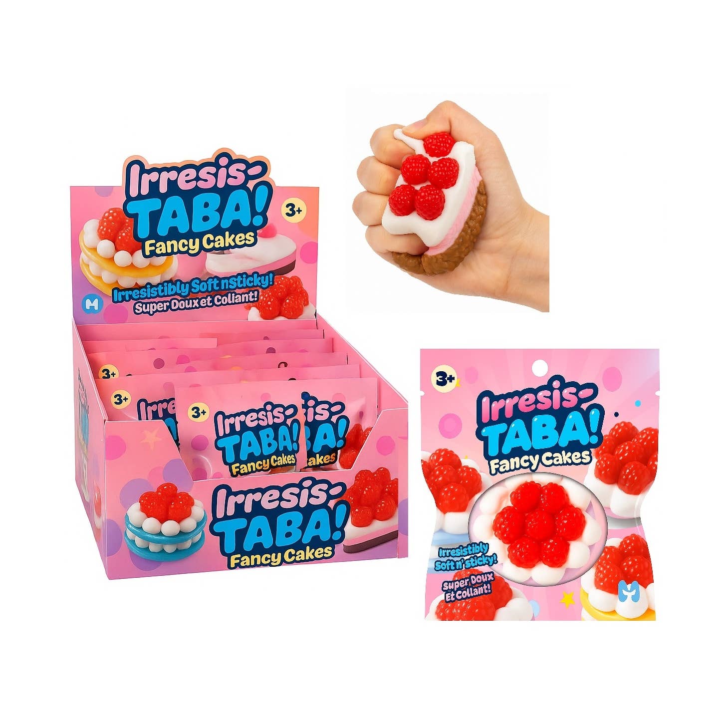 Handee Products Irresis-Taba! Fancy Cakes Taba Squish