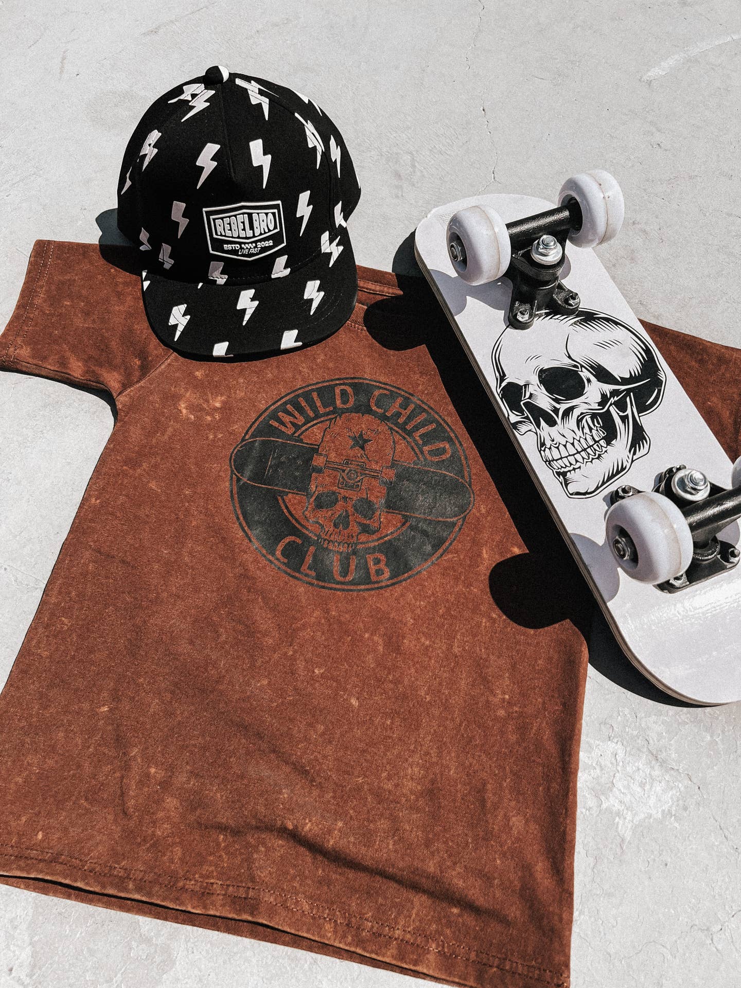 Holland Ave Wild Child Club | Boys Vintage Wash T-Shirt