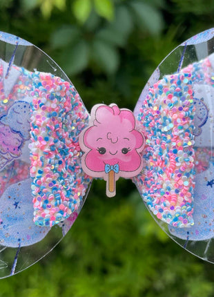 Cotton Candy Hair Bow