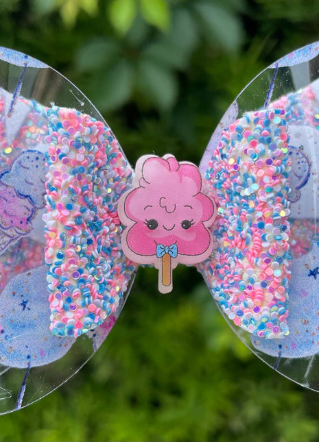 Cotton Candy Hair Bow