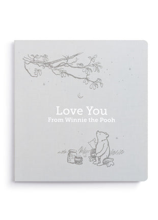 Demdaco Winnie-the-Pooh Book and Blanket Gift Set - 5x5in Book